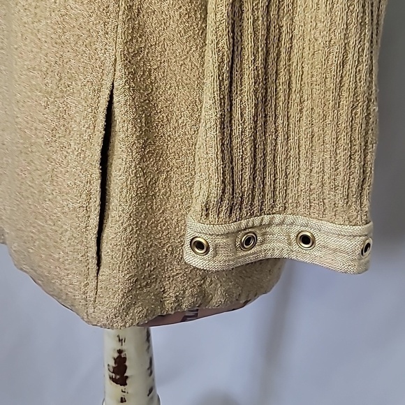 ST. JOHN SPORT Wool Rayon Blend Rivet Zip Up Jacket Ribbed Classic - Picture 5 of 11